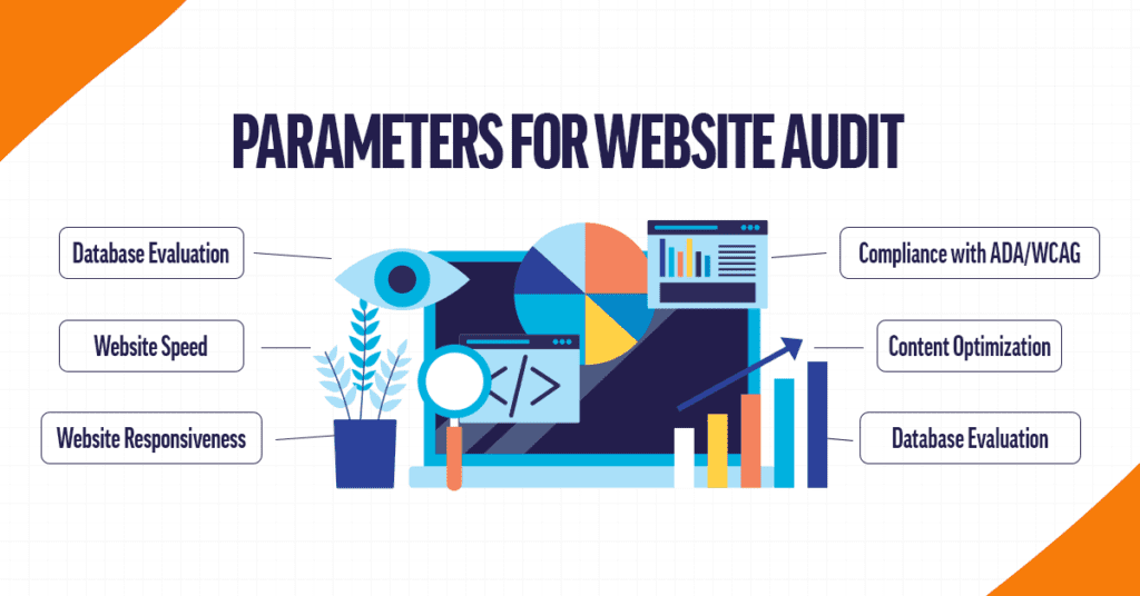 Parameters for website audit