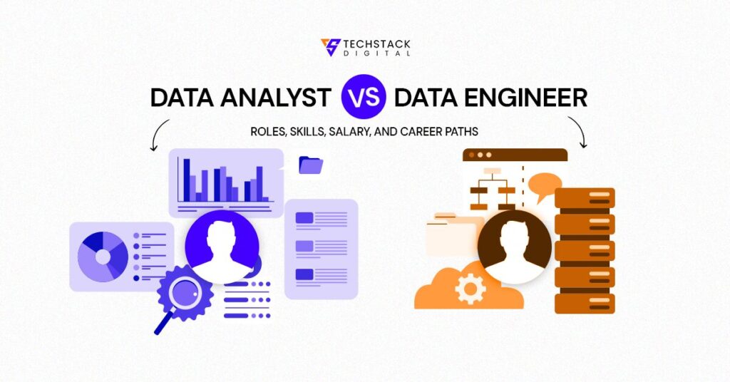 Data Analyst vs Data Engineer: Key Differences - Techstack Digital