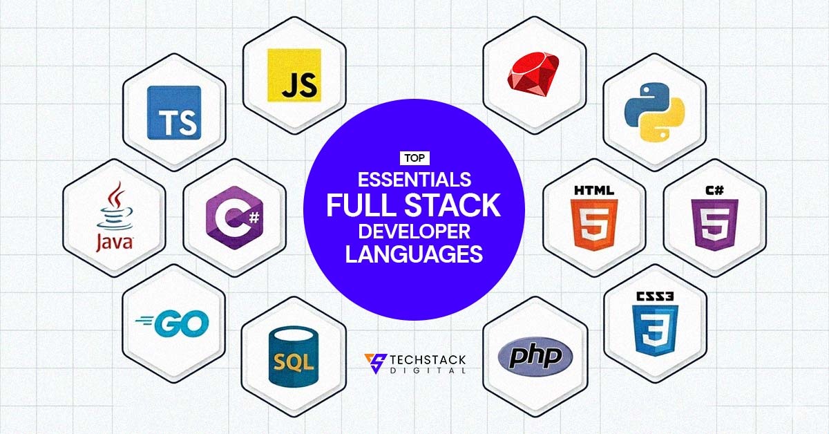 top essentials full stack developer languages