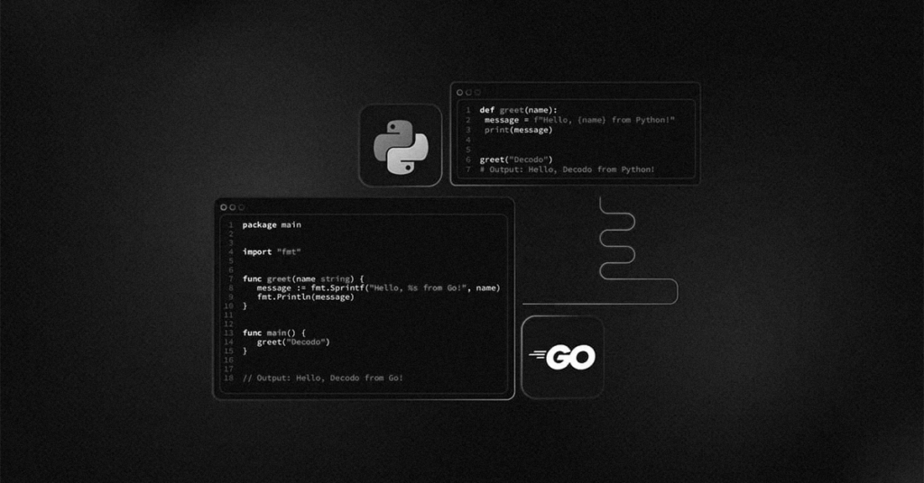 golang developer vs python developer